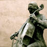 Cellist Statue-2
