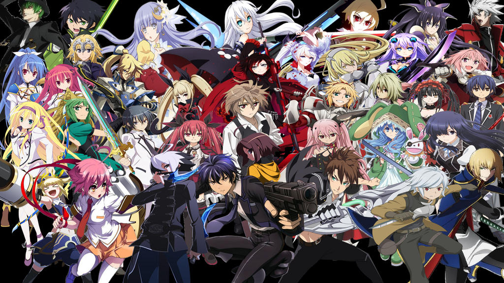 Multi Anime/Game Wallpaper by pratama221 on DeviantArt