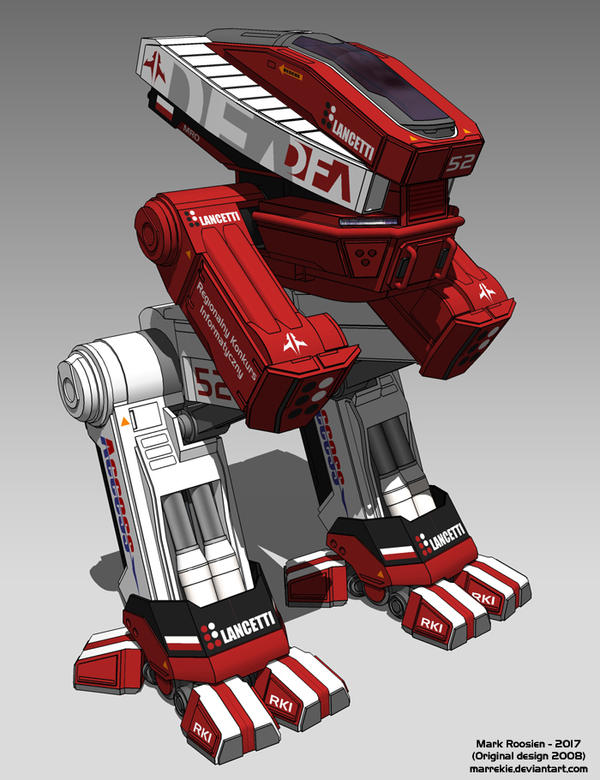 Dakar Racing Mech by Marrekie on DeviantArt