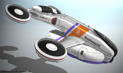 Netherlands Coast Guard VTOL by Marrekie