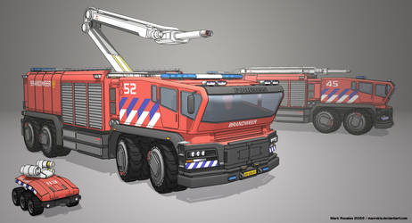 Heavy Duty Fire Engine