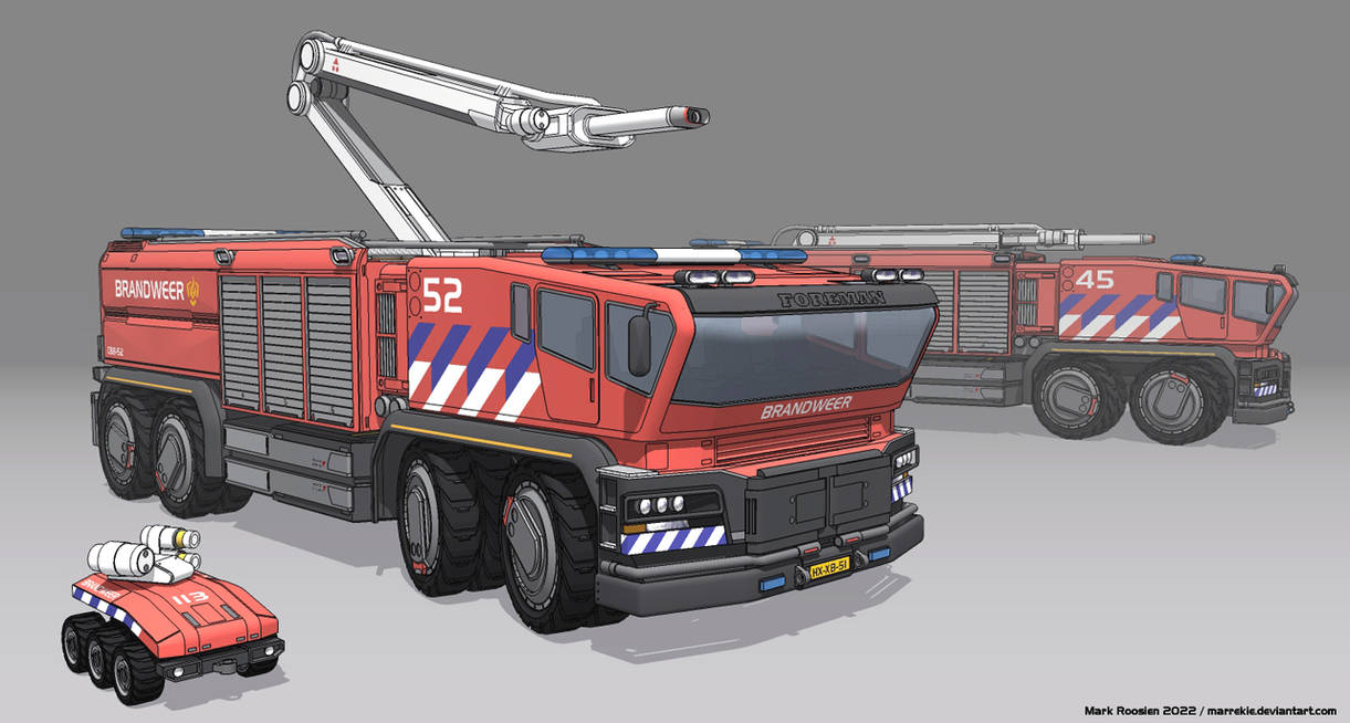 Heavy Duty Fire Engine by Marrekie on DeviantArt