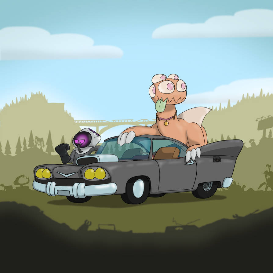 Fallout Bot Car Falloutober Day 27: Best Companion! (The Car) by RedPhantom00 on DeviantArt