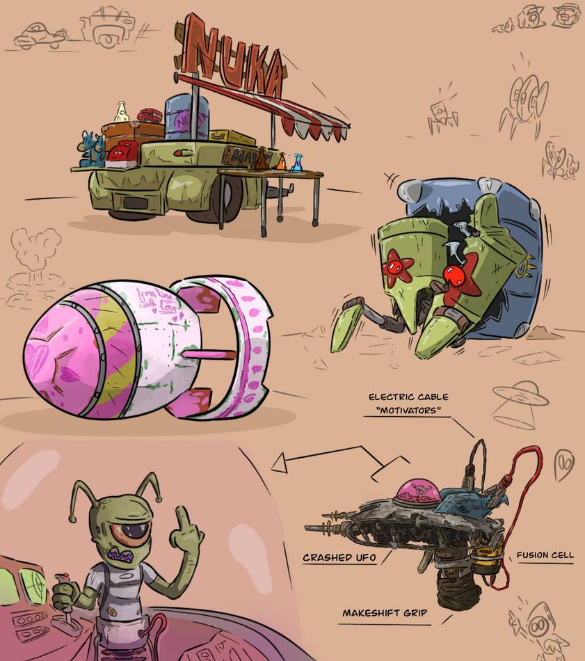 Fallout Muppet Fallout Related Doodles. by RedPhantom00 on DeviantArt