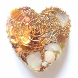 Heart orgonite