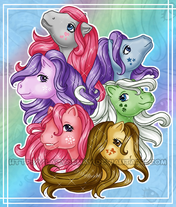 The original six ponies