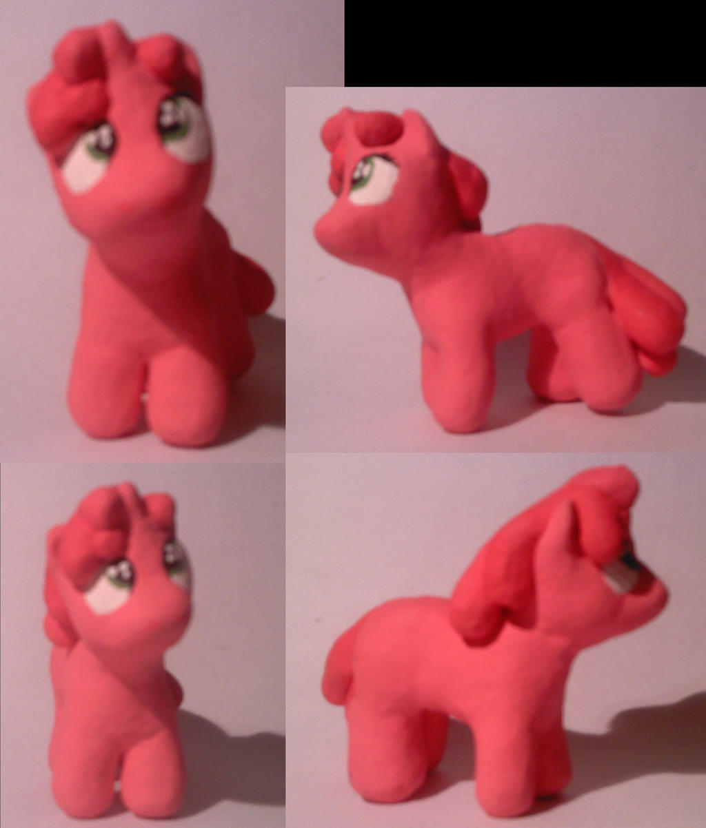 Ruby Pinch clay figurine