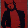 Tom Petty duct tape portrait