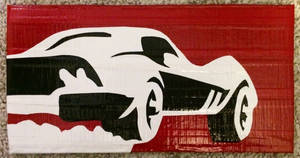 Corvette (duct tape) by TheDucttapeBassist Corvette (duct tape) by TheDucttapeBassist