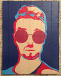 Jacksepticeye duct tape portrait by TheDucttapeBassist