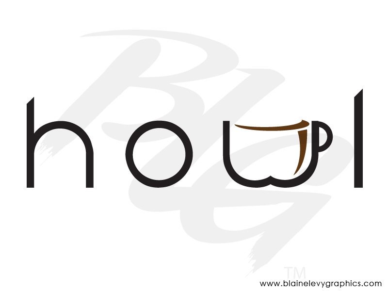 Howl Lettering HOWL logo design by selkies87 on DeviantArt