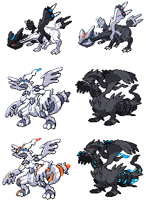 OC] I made my own fusion of Zekrom and Kyurem - this is Kyurom. Should I do  Reshiram too? : r/pokemon