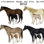 Fallbrooke Mare and Foal Auction 2012 - CLOSED