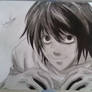 My drawings: Death Note L (2)