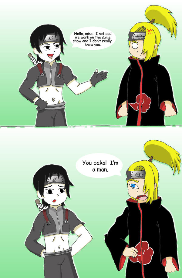 Deidara's a Boy? Pt. 1