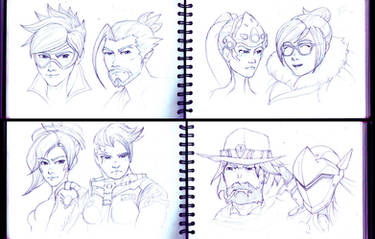 Overwatch Sketchin'