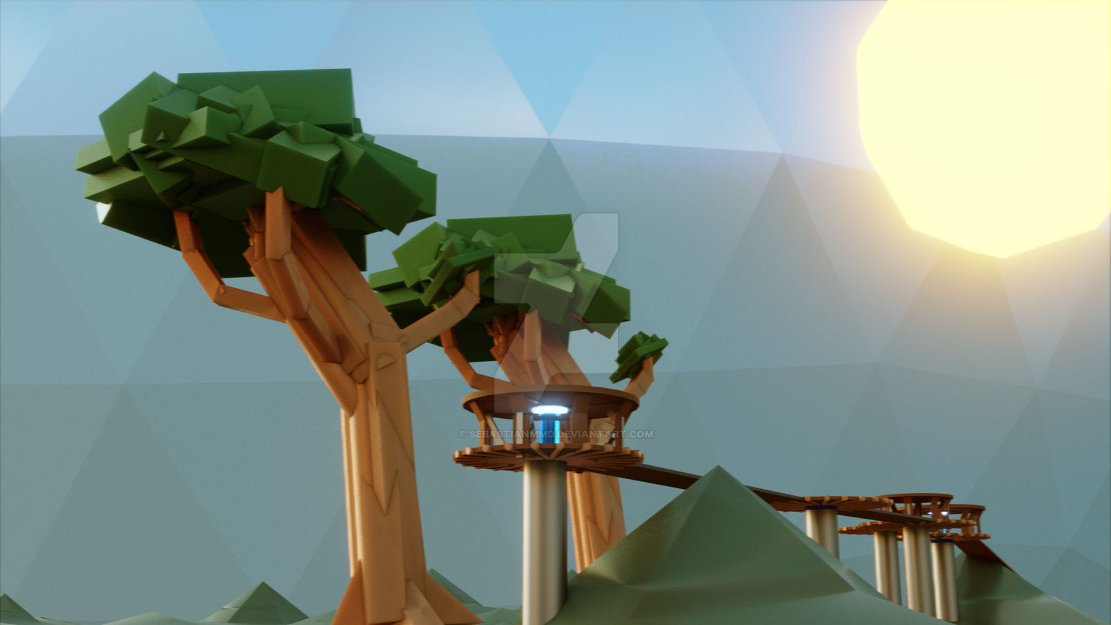 Roblox Blender Cycles Low Poly Render By Sebastianmmd On -