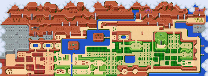 The Legend of Zelda Map