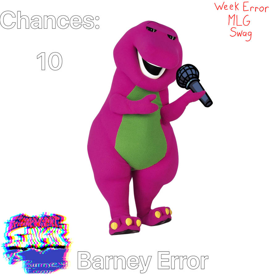 FNF VS Barney Error | Week Error (Week 2) by FridayNightFunkinMod on ...