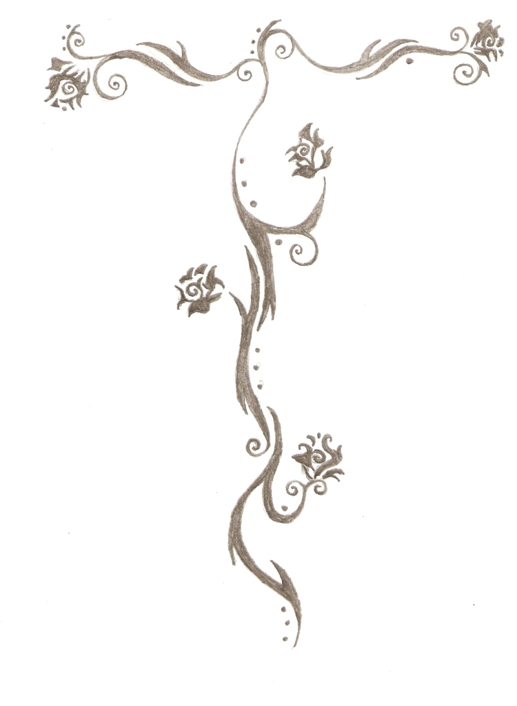 Foot and Ankle Tattoo Design by Ebsie on DeviantArt