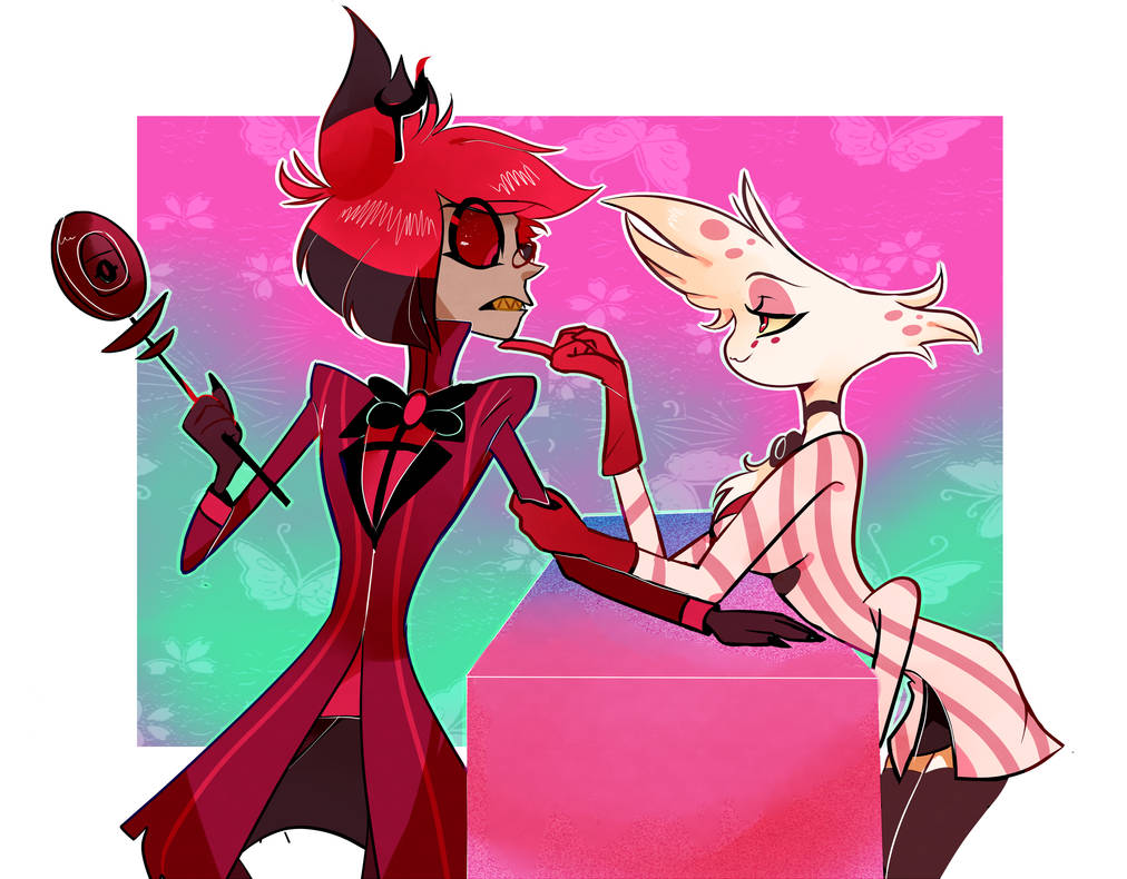 Alastor x Angel Dust by KariKariKa on DeviantArt