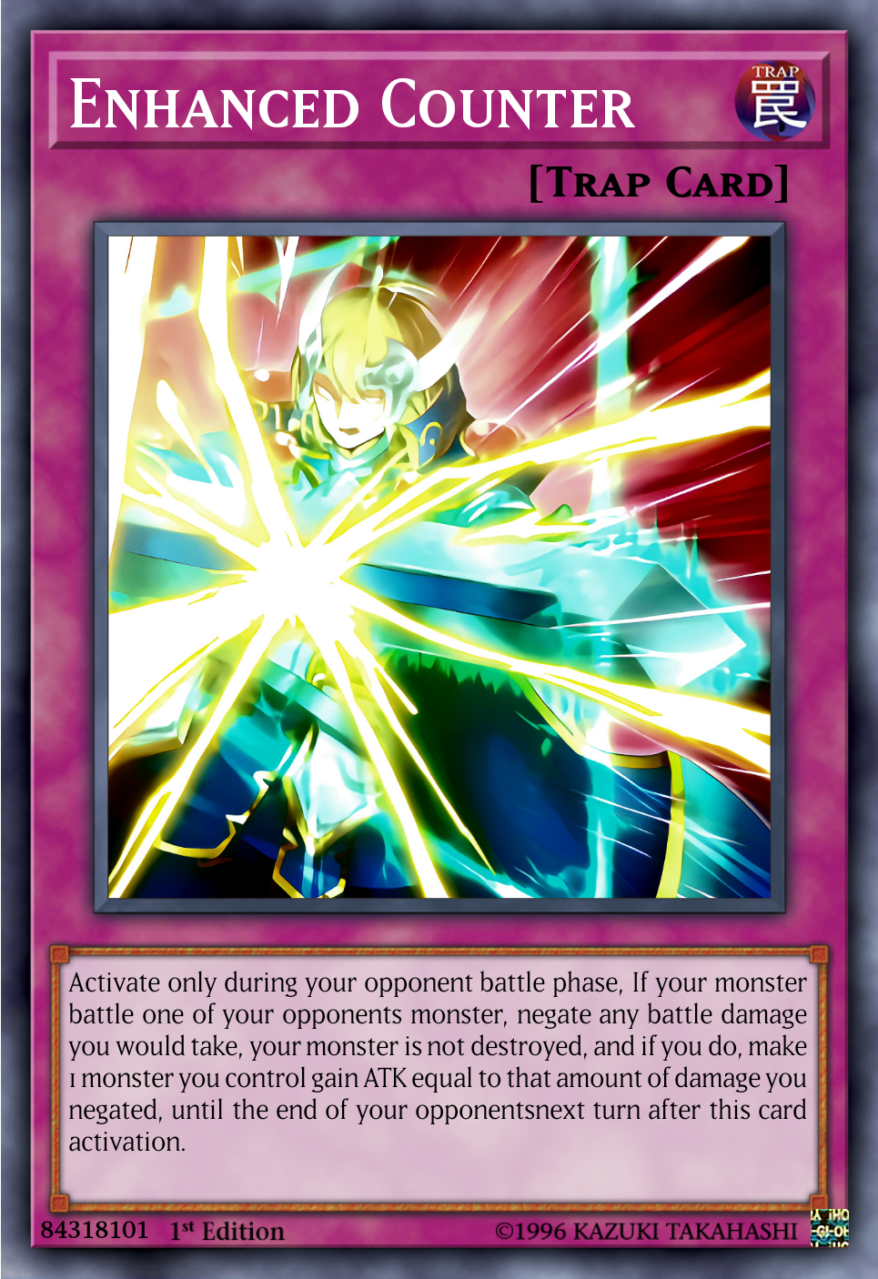 yugioh counter cards Negate Attack 1st X 3 YUGIOH LDK2-ENK33 Counter Trap Card