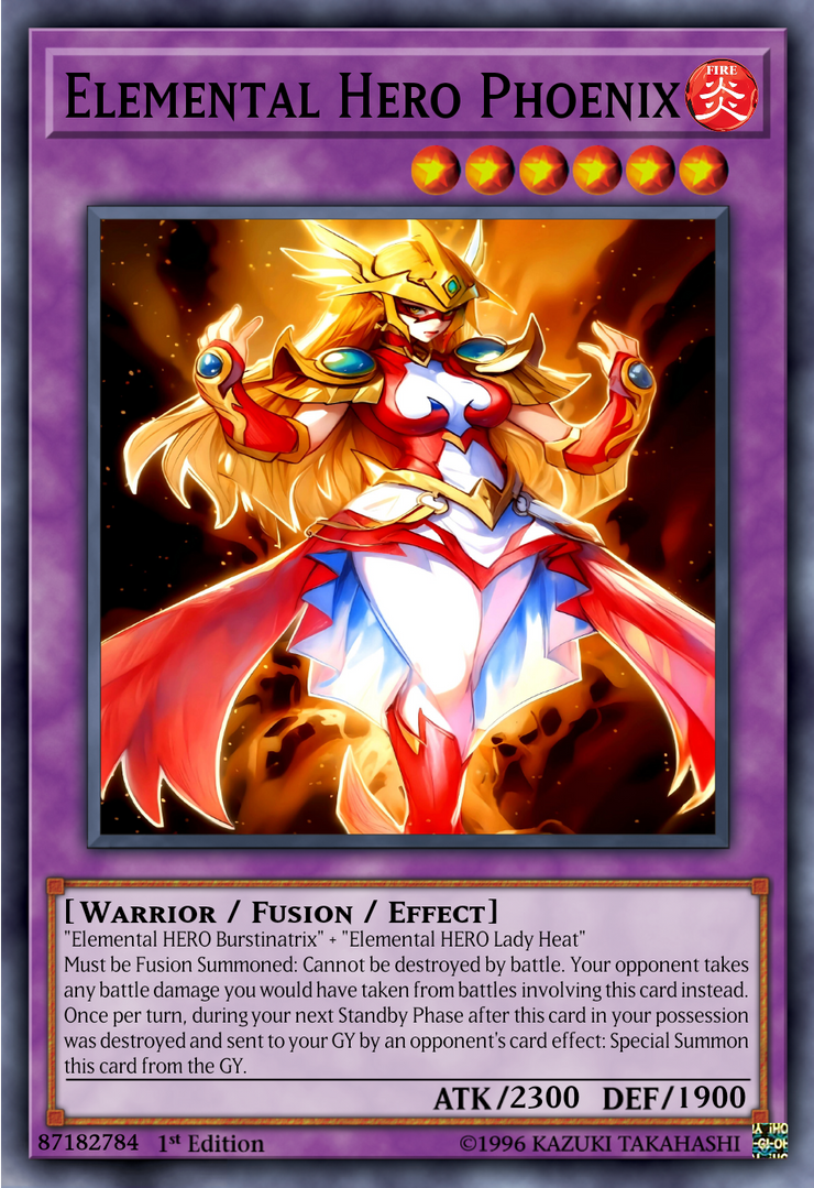 Elemental Hero Phoenix by Electriclemon930 on DeviantArt