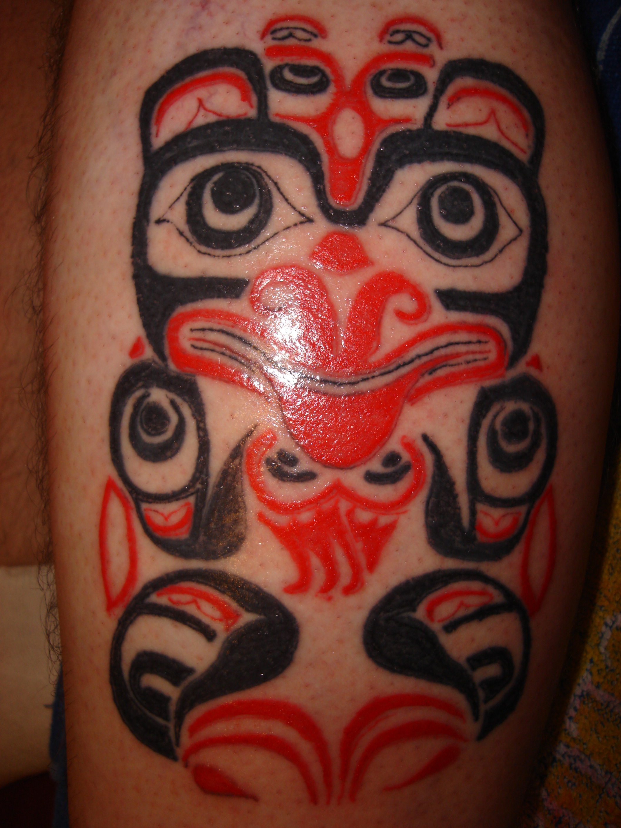 haida bear tattoo