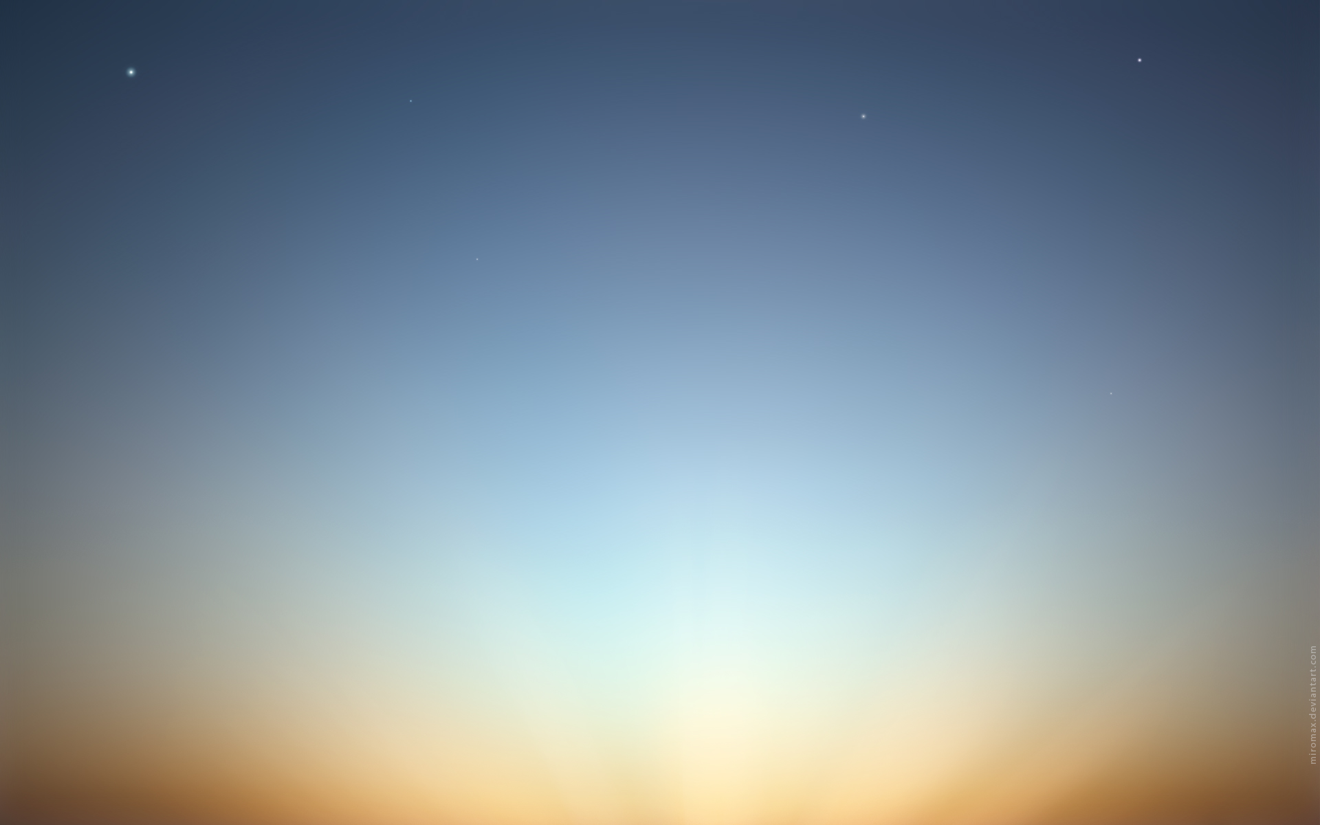 After Sunset Wallpaper