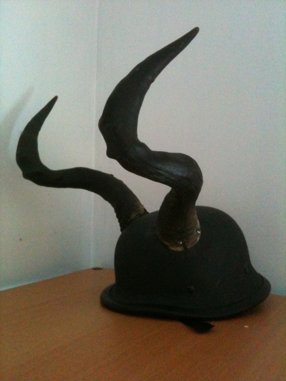 custom motorcycle helmets with horns Helmet Flair Great for all helmets Small Horns Black - Motorcycle