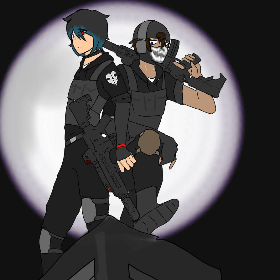 oc from call of duty Ghost with my friend by killersantiago on DeviantArt