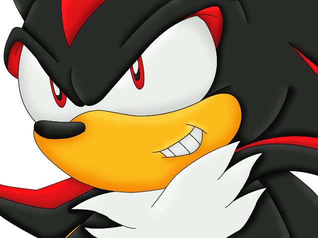 Shadow Face Sonic X - Shadow The Hedgehog Face, HD Png Download