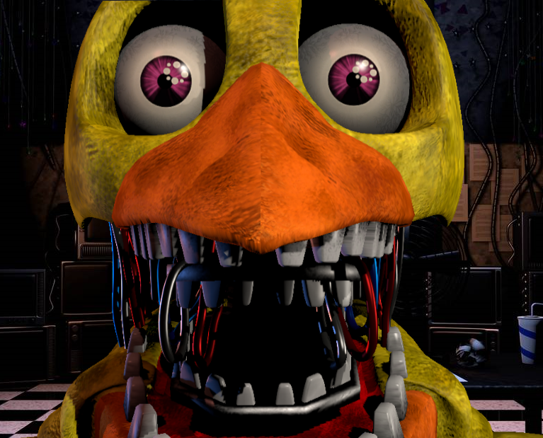 C4D/FNaF) FNaF 2  Withered Chica Jumpscare by fnafandmore001 on DeviantArt