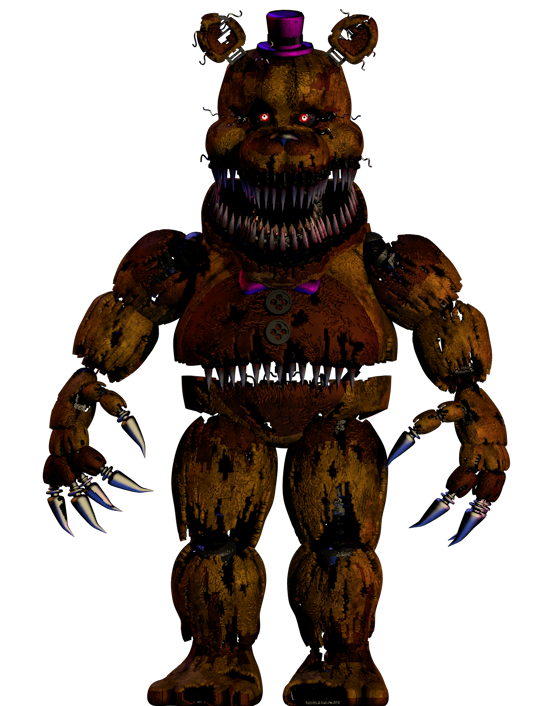 fnaf nightmare toy fredbear remake by enderuser89 on DeviantArt