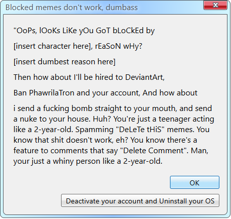 My anti-blocked memes but they're Windows 7 by TwistieR2isback on ...