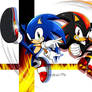 Smashing Sonic and Shadow