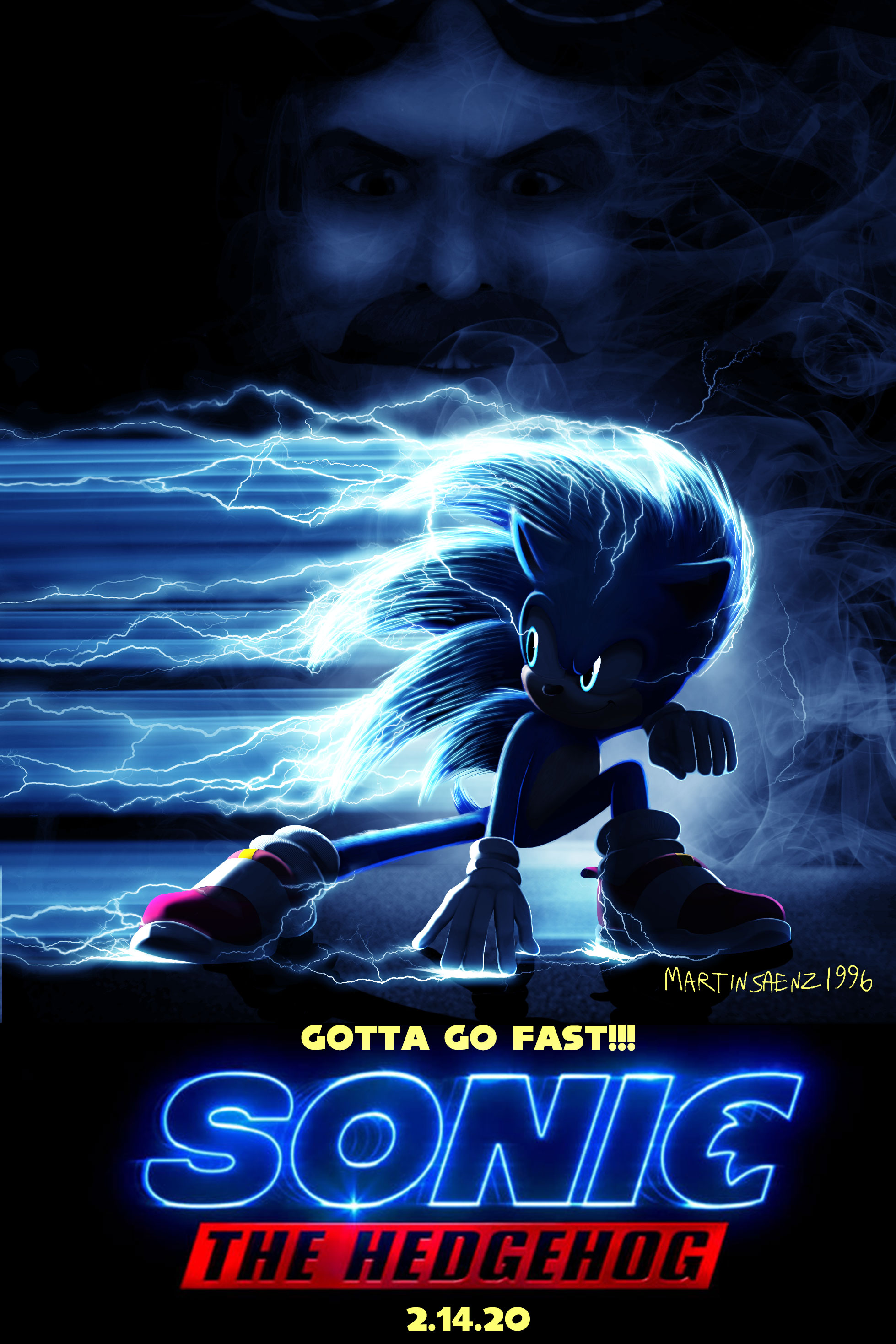 Sonic the movie - Sonic Movie - Posters and Art Prints