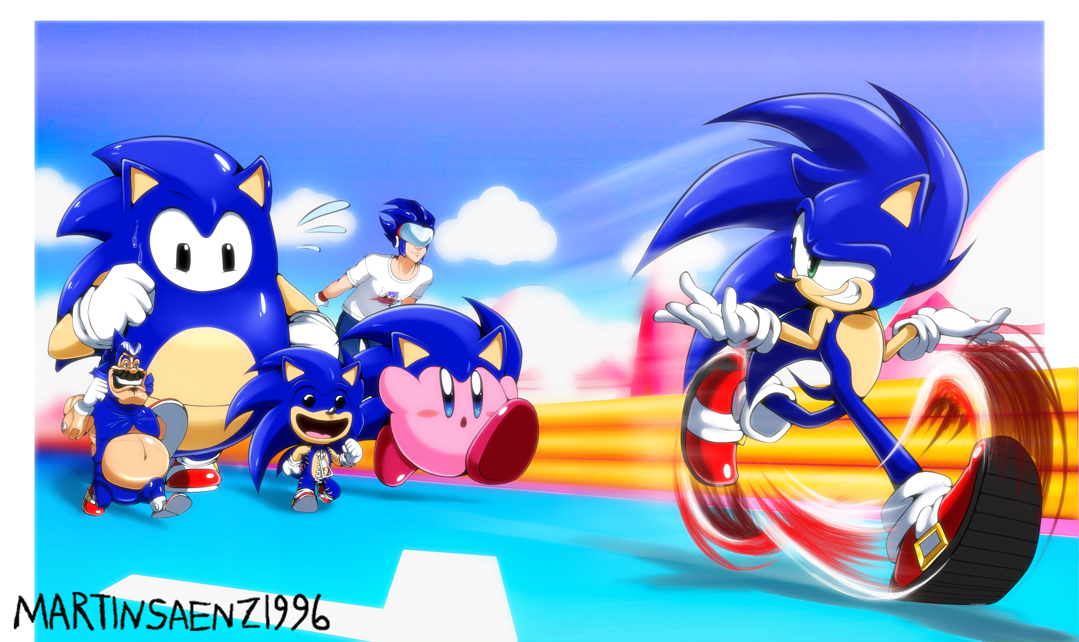 Random Classic Sonic Fan Art by slam422 -- Fur Affinity [dot] net