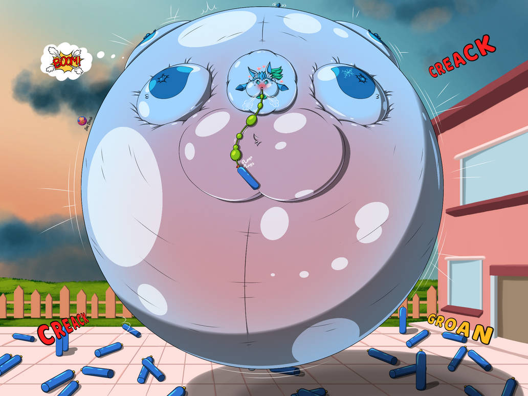 Frozen Inflation Deviantart Frost's Inflation 5 (Commission) by SeaTheDragonBomb on DeviantArt