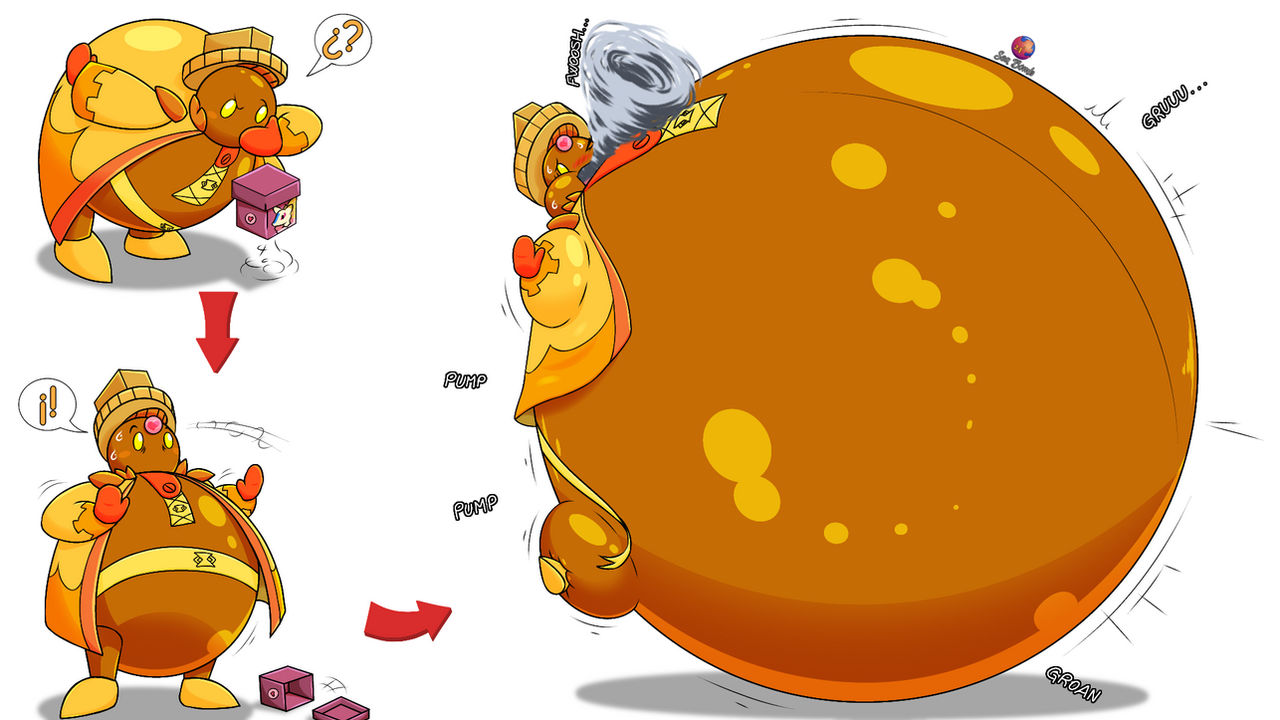 Bomb Inflation Explosion Deviantart Thyme forced inflation (Art Trade) by SeaTheDragonBomb on DeviantArt
