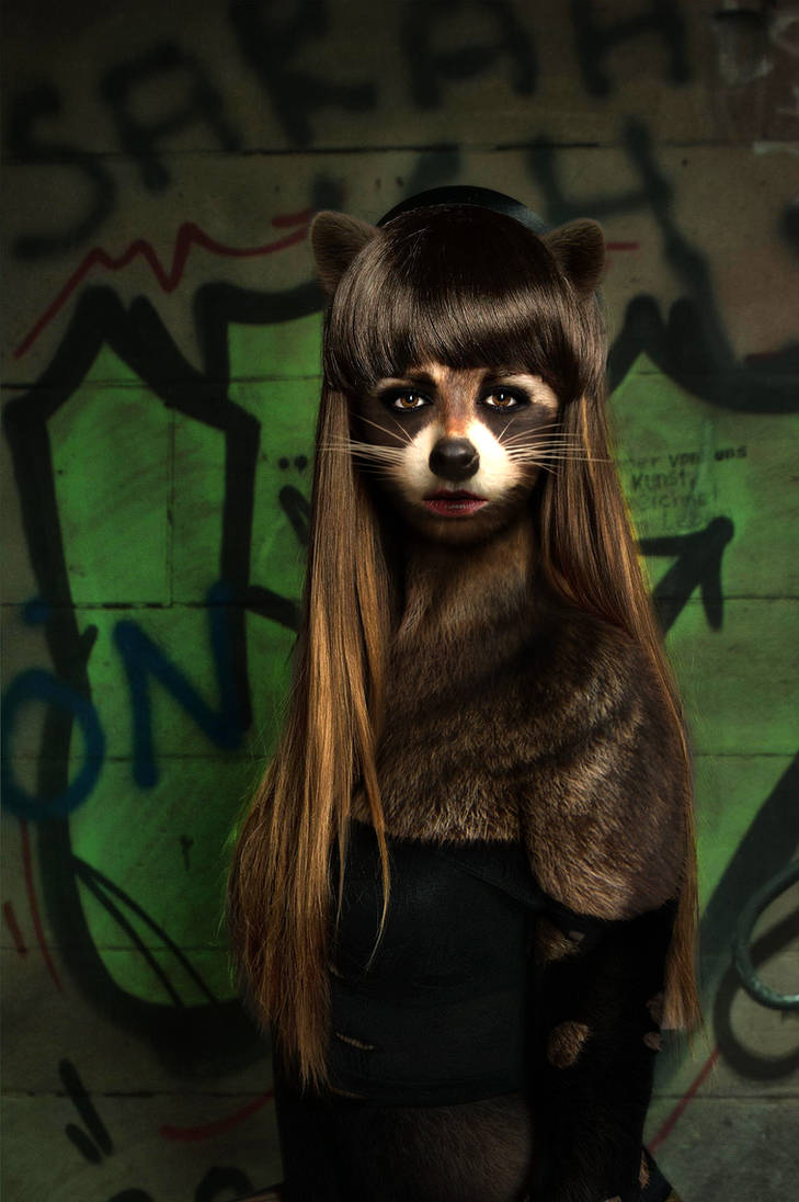 Raccoon by OdysseusUT on DeviantArt