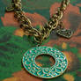 Green-Gold Moroccan Necklace