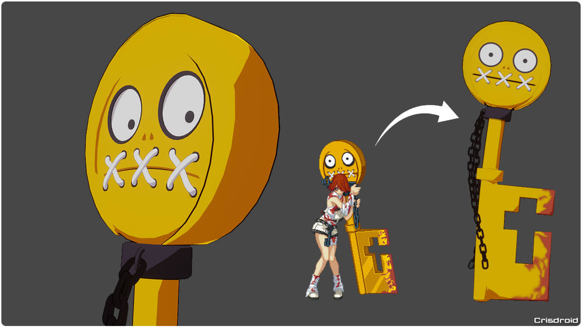 Guilty Gear: ABA's Key made in Blender! by Crisdroid on DeviantArt