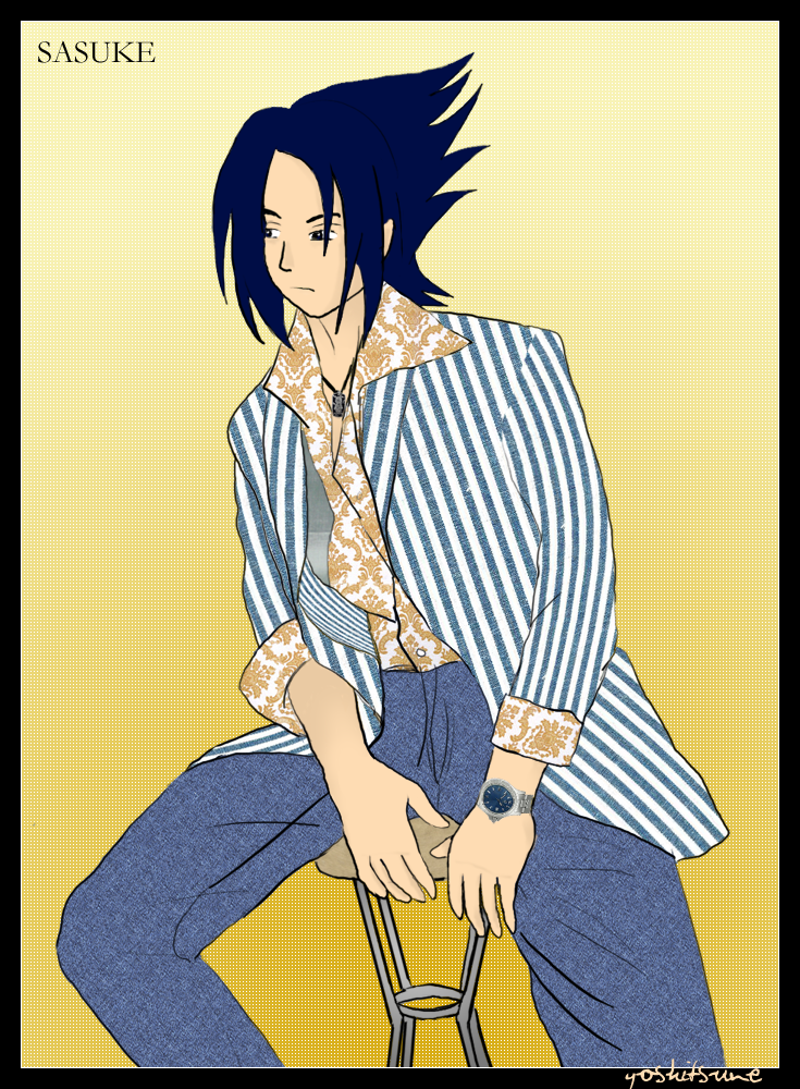 Fashion Model: Sasuke