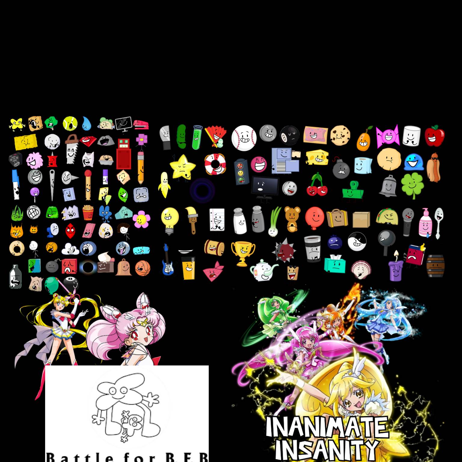 Bbf Infinity BFB and Inanimate Insanity! by curepeace12 on DeviantArt