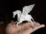 Origami Pegasus by Orestigami