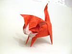 Origami Cute Kitten by Orestigami