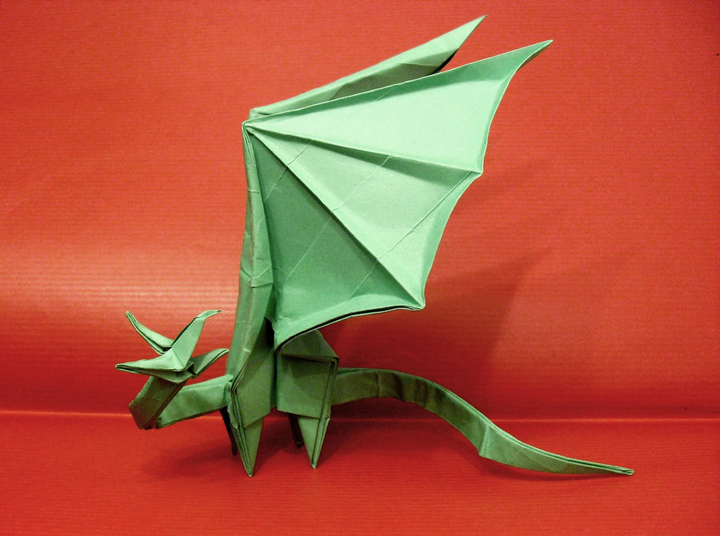 Origami Simple Dragon by Orestigami on DeviantArt