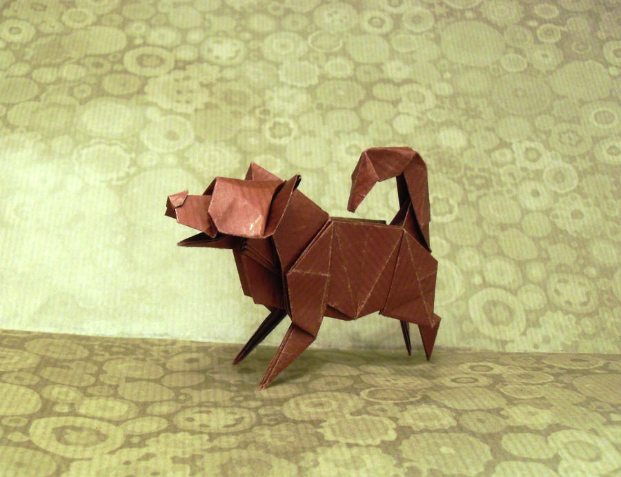 Origami Puppy Dog