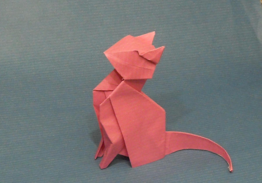 Origami Cat by Orestigami on DeviantArt